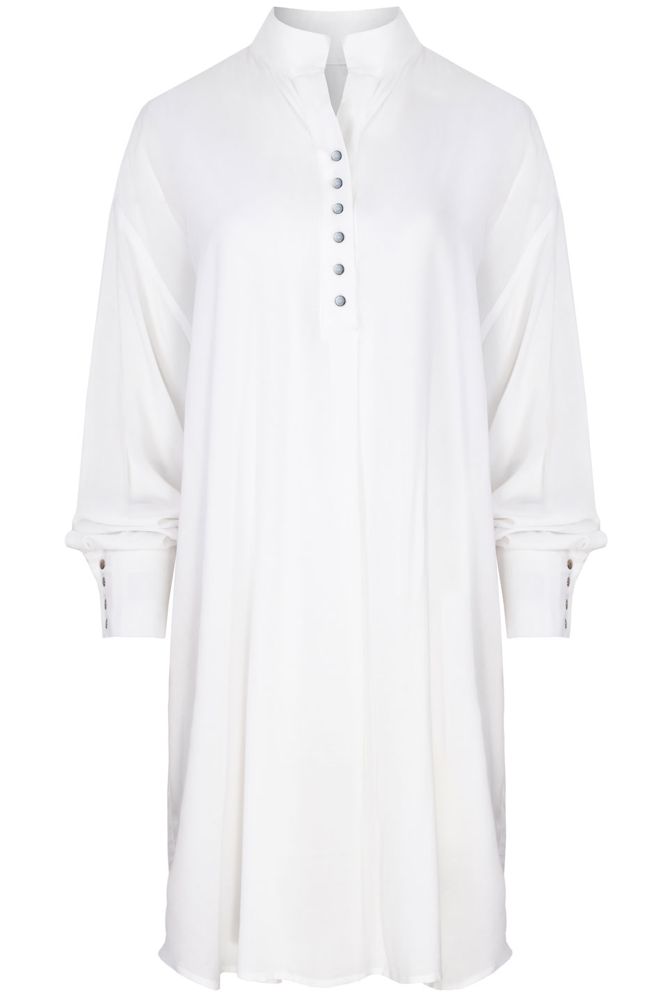 Koszula - sukienka oversize biała
