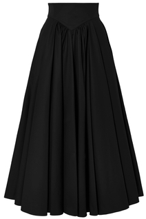 Spódnica midi z szerokim stanem w szpic by VerityHunt