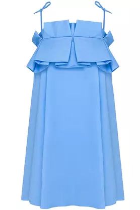 Sukienka Viky niebieska by SUZANA PERREZ