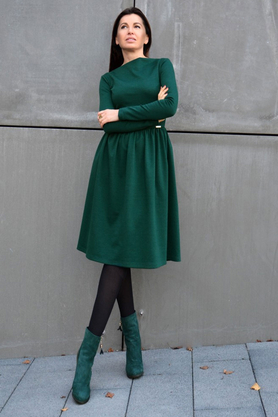 Sukienka Christianna zielona by Kasia Zapała