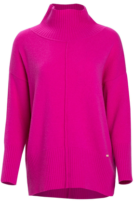 Sweter wełniany z kaszmirem Saar Look 263 by LOOK made with Love