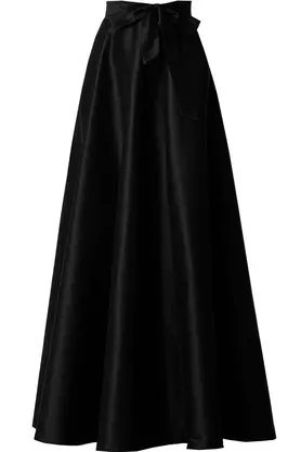 Spódnica jedwabna czarna by VerityHunt