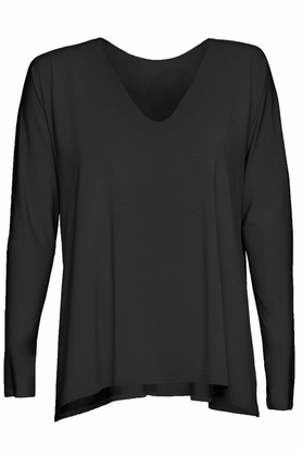 Bluzka no.5 plus size czarna by Marita Bobko