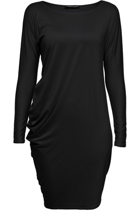 Sukienka No.2 plus size czarna by Marita Bobko