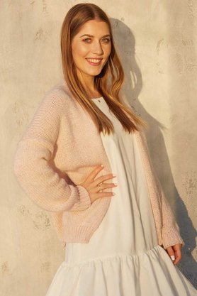 Sweter miękki Akane pudrowy róż by YOU by Tokarska
