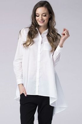 Tunika koszulowa Kendy Look 504 biała by LOOK made with Love