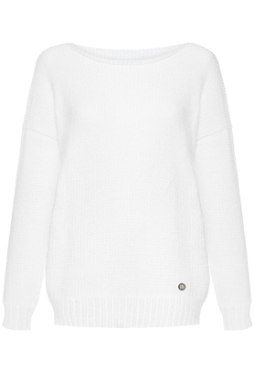 Sweter miękki Mel biały by YOU by Tokarska
