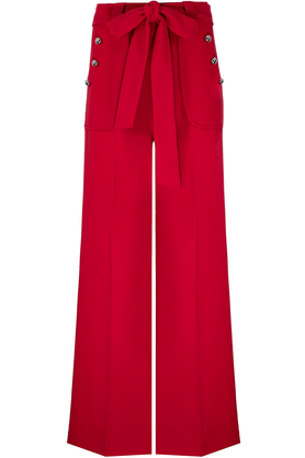 Spodnie dzwony maksi czerwone by VerityHunt