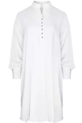 Koszula - sukienka oversize biała by VerityHunt