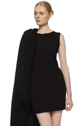 Sukienka mini czarna I by Yuliya Babich