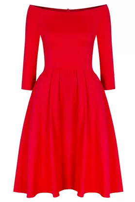 Sukienka hiszpanka czerwona by Kasia Miciak