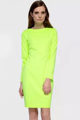 Sukienka midi ołówkowa neozielona by Yuliya Babich
