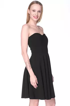 Sukienka gorsetowa Arabela czarna by Inspiracja Butik