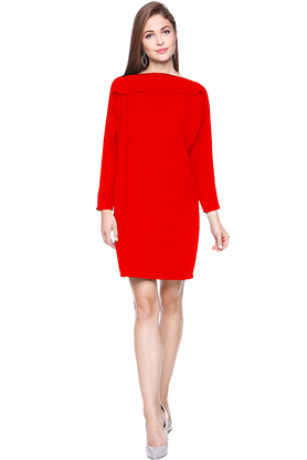 Sukienka Horizontal czerwona by Maria Wiatrowska