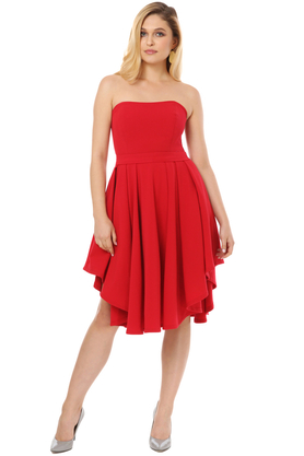 Sukienka gorsetowa czerwona by VerityHunt